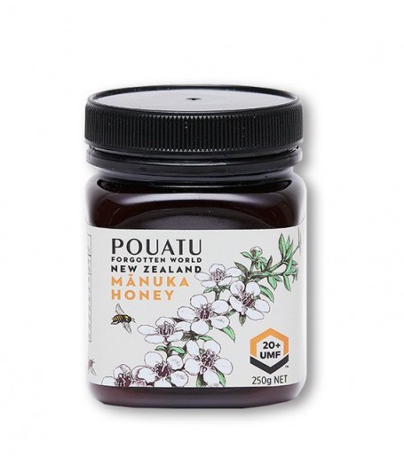 POUATU(普亞圖)麥蘆卡蜂蜜 - UMF20+ 麥蘆卡蜂蜜 250g 